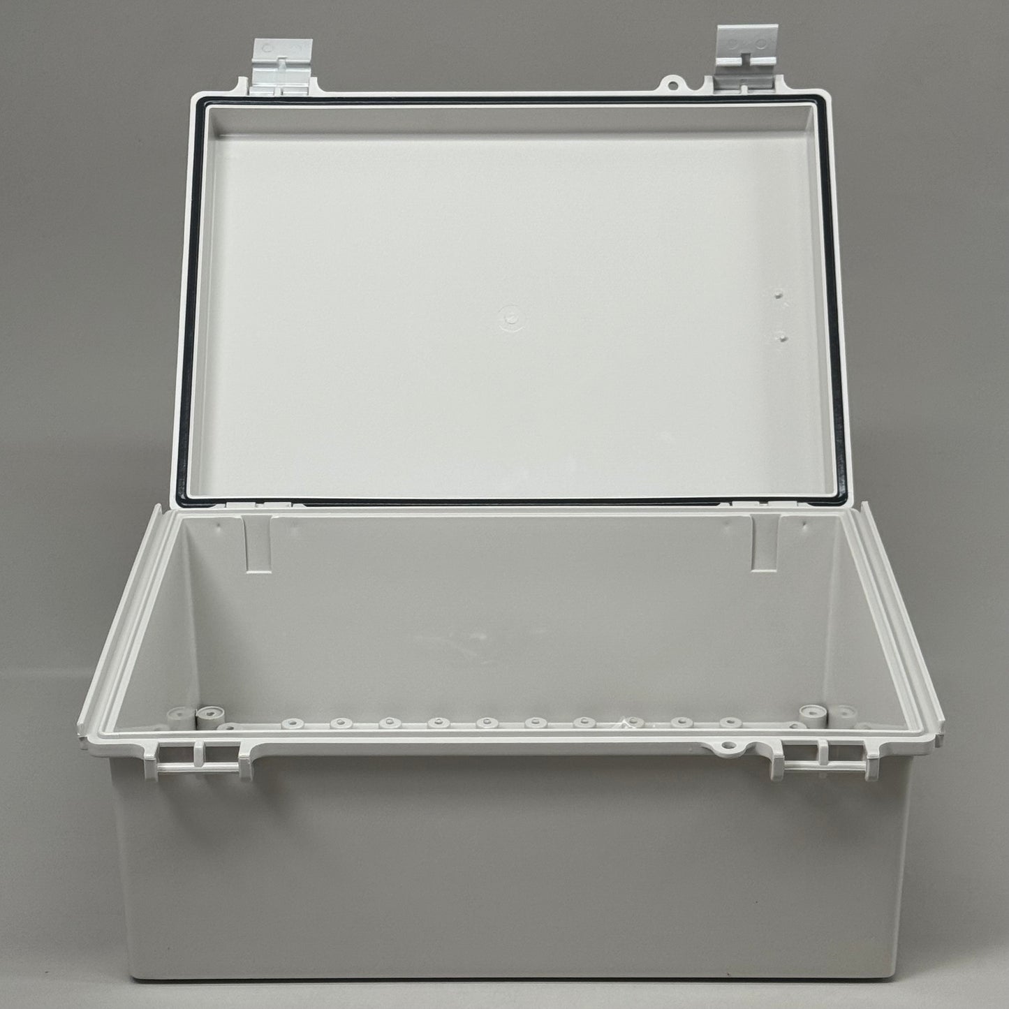 BUD INDUSTRIES INC. Enclosure UL94-HB Flammability Rating Light Grey NBF-32022