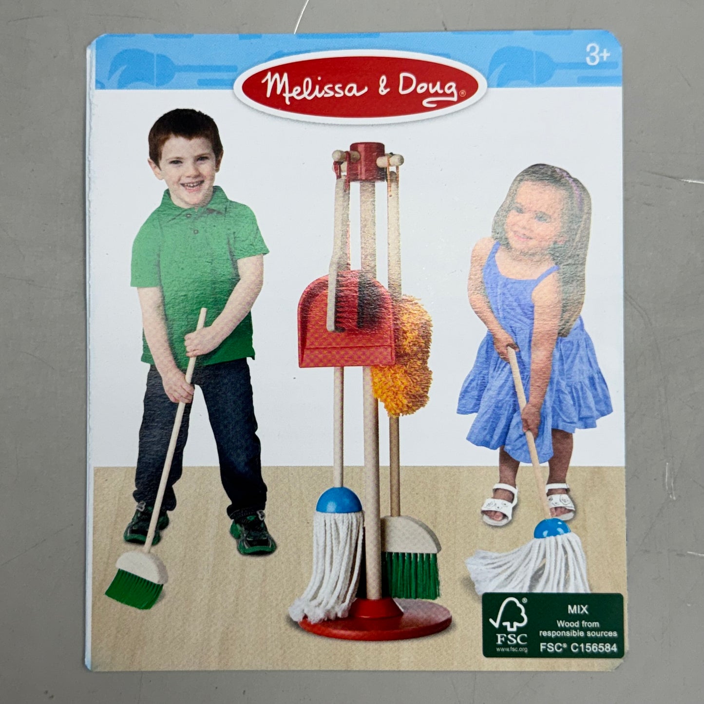 MELISSA & DOUG Let's Play House Cleaning Set Sz 25-30” L Various Colors 96049