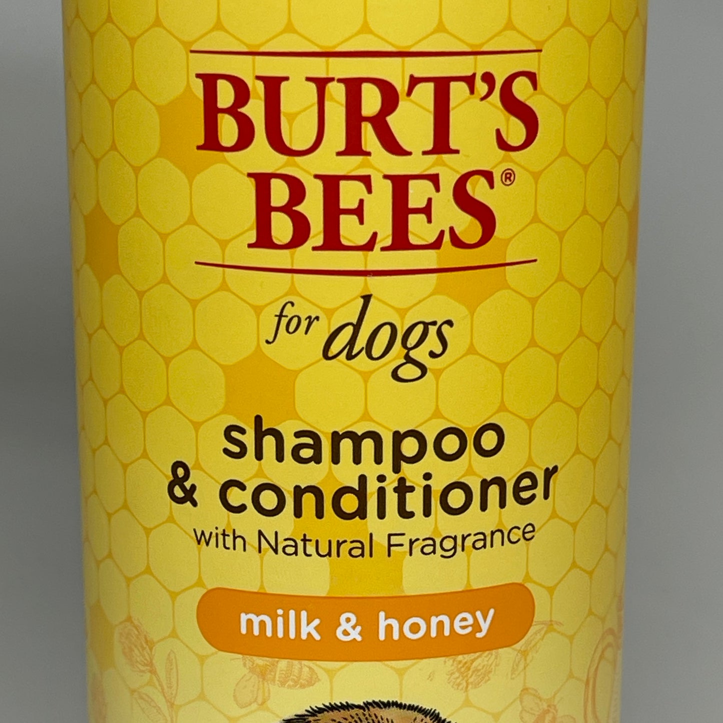 BURT'S BEE'S (2 PACK) For Dogs Shampoo & Conditioner Milk & Honey 12 oz FFP10128