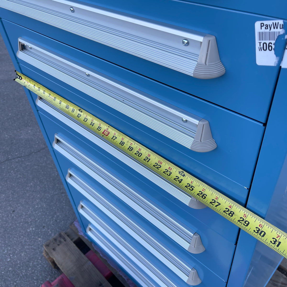 LYON Modular Drawer Cabinet 59"x30"x28" Blue