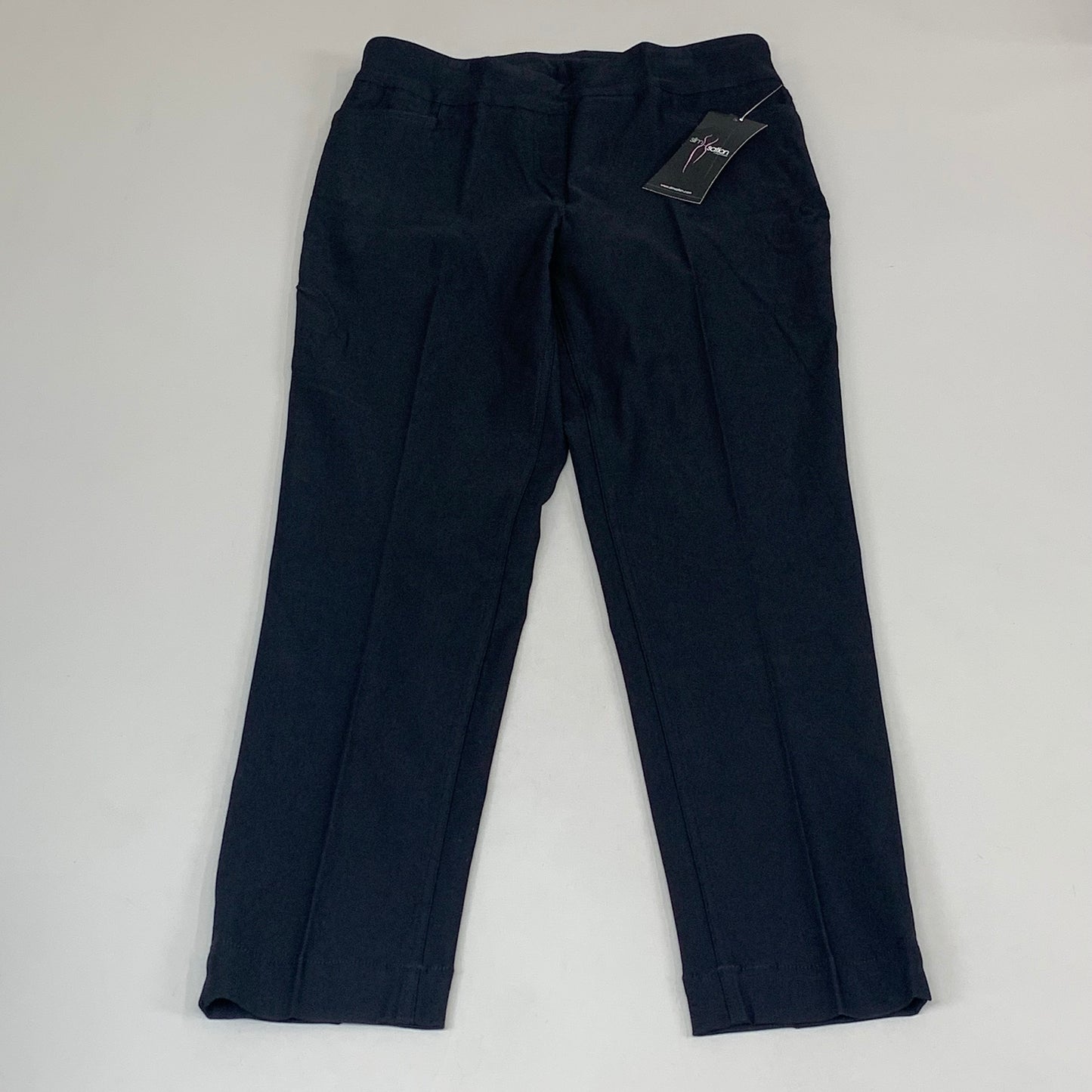 MULTIPLES Ankle Pants Petite Women's Sz 10 Black