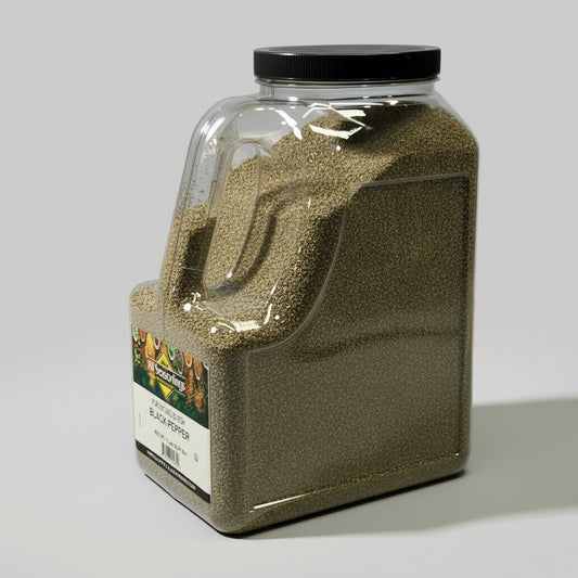ALL SEASONINGS Pure Ground 28 Mesh Black Pepper 5 Lbs