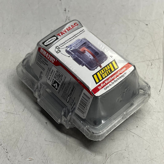 HUBBELL (2 PACK) Taymac Extra Duty Electrical Outlet Cover 2-3/4" Clear MM42|0C