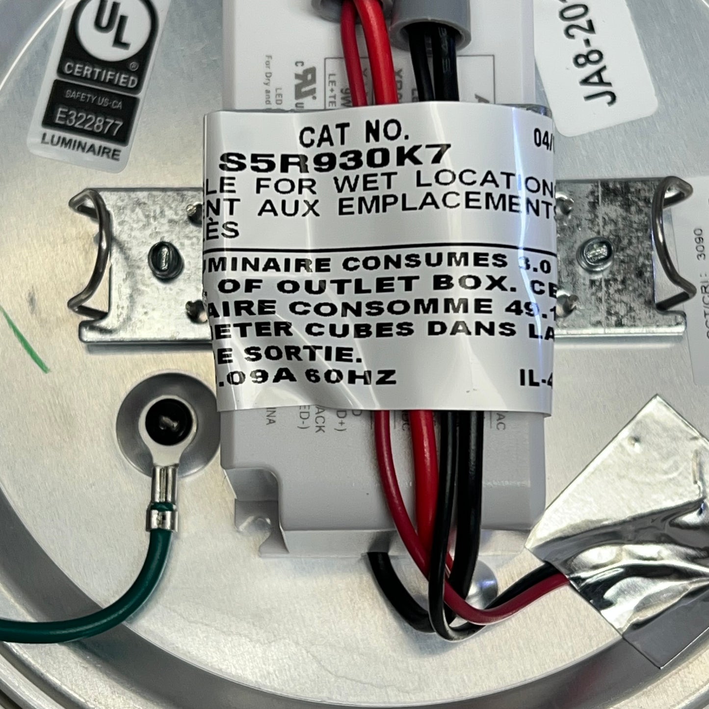 SIGNIFY Lightolier Surface Mounted Led  5" 600LM 90CRI 3000K White S5R930K7