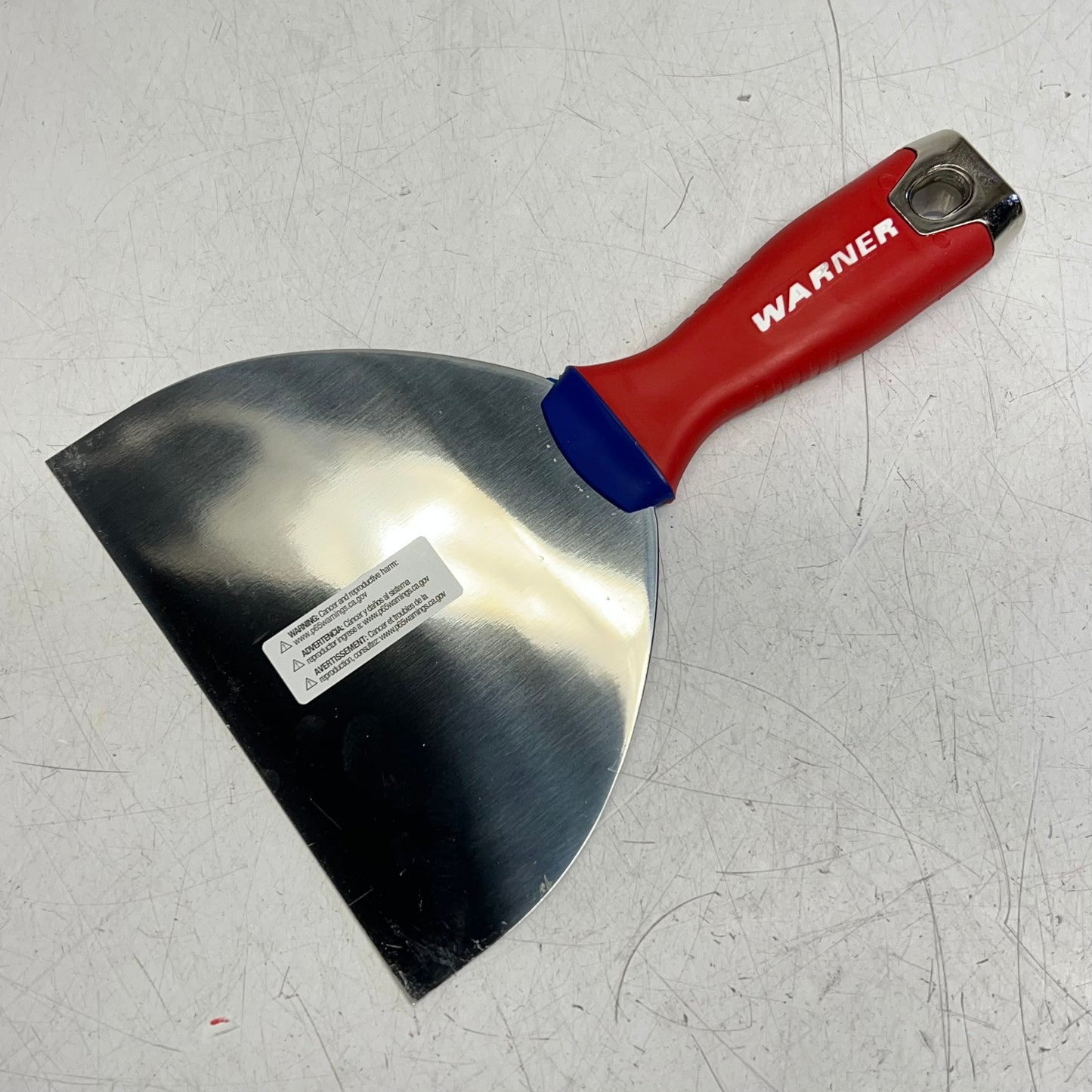 WARNER  (2 PACK) Pro Painter Series Finish Joint Knife  6" Red/Blue 40126