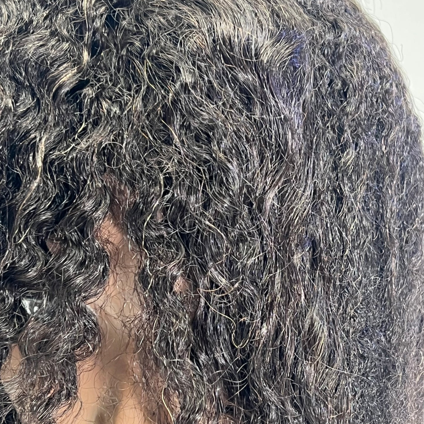 PIVOT POINT  Multi Texture Quad 100% Human Hair Mannequin Black MMMUIDLD-TC-4P