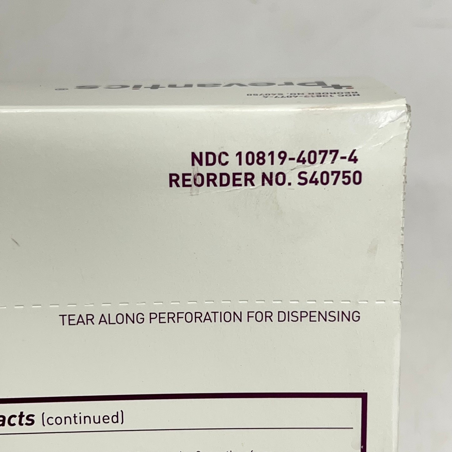 PDI (50 PACK) Prevantics Premoistened Swabsticks 2 Sided S40750 BB 10/27
