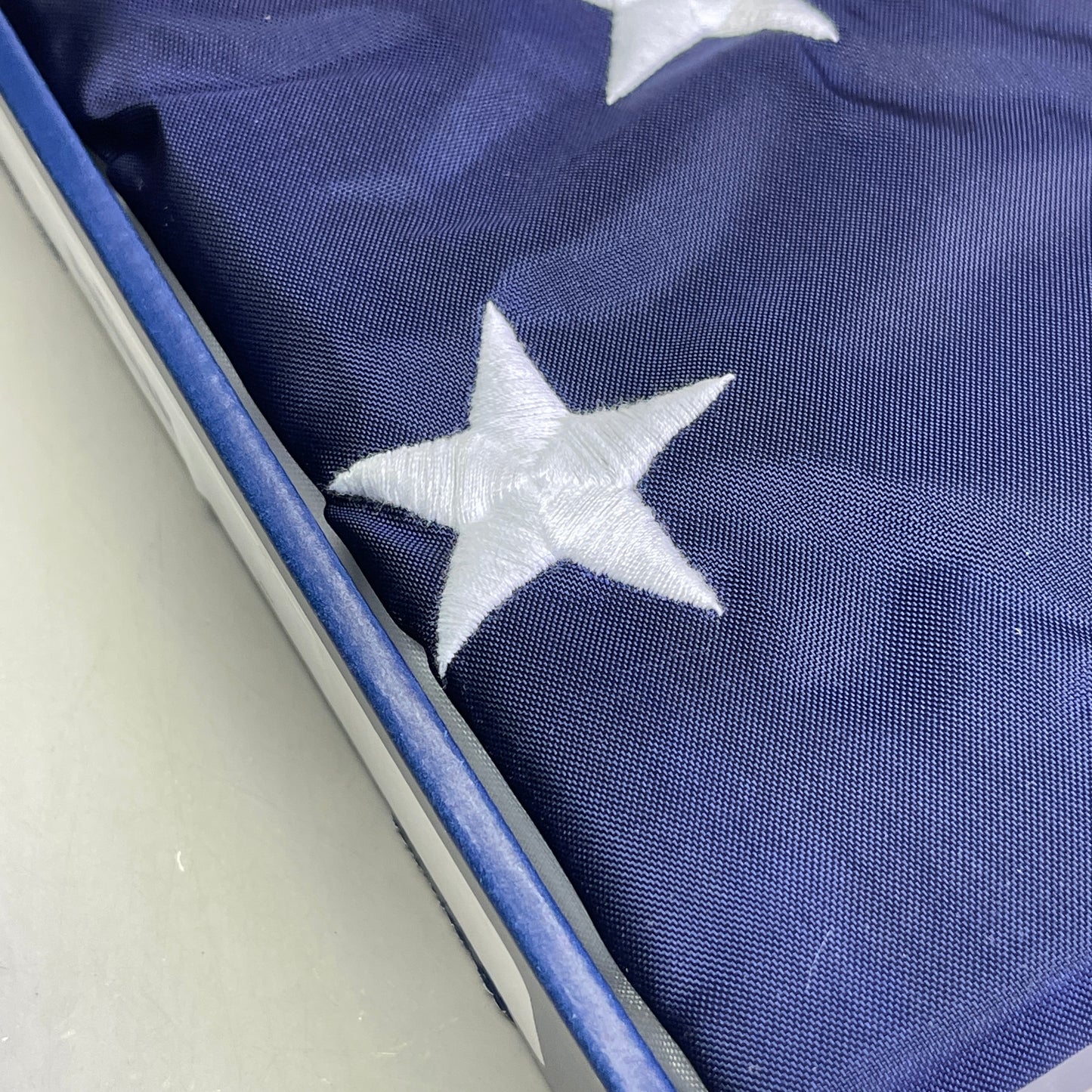 ANNIN American Flag USA Made Nylon UV Resistant 4'x 6' Red, White & Blue 3JN77