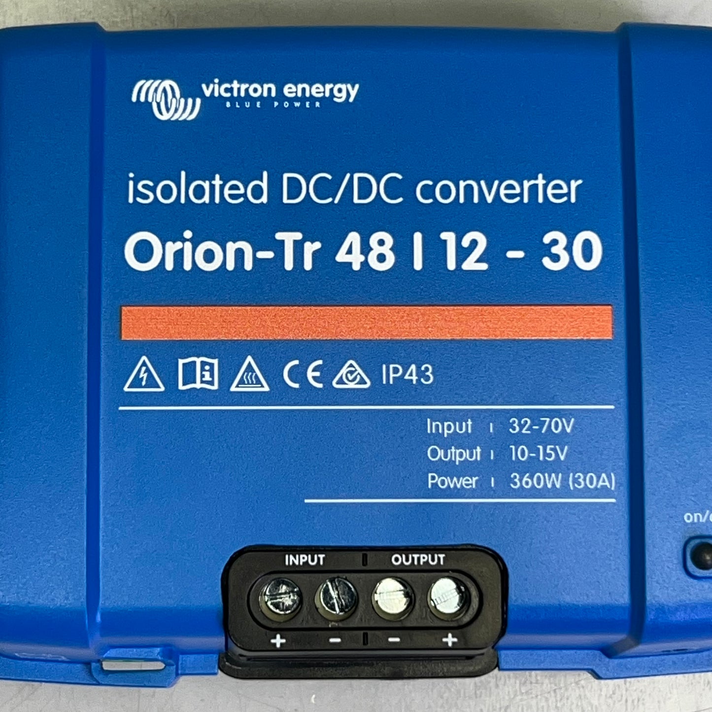 VICTRON ENERGY Orion Tr Isolated DC-DC Converter 48/12V-30A (360W) Blue ORI481240110