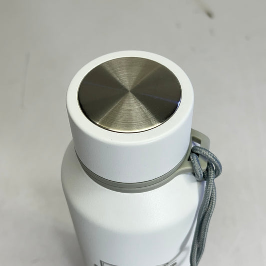 CHRISTIAN ART GIFTS Joshua 1:9 Stainless Steel Water Bottle White FLS126