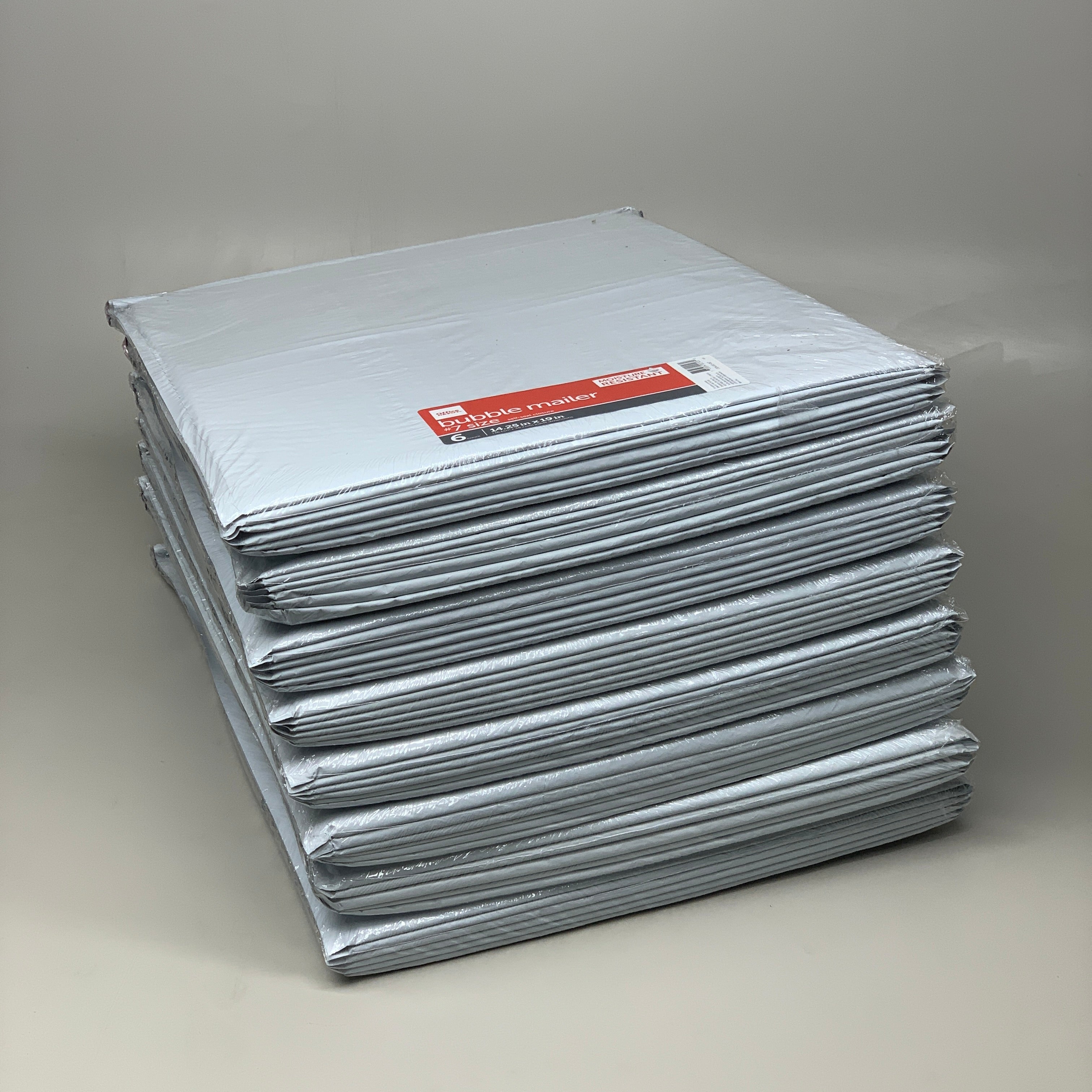 OFFICE DEPOT BUBBLE MAILER 8PKS of 6 48 Total 7 Size 14.25IN X 19 IN