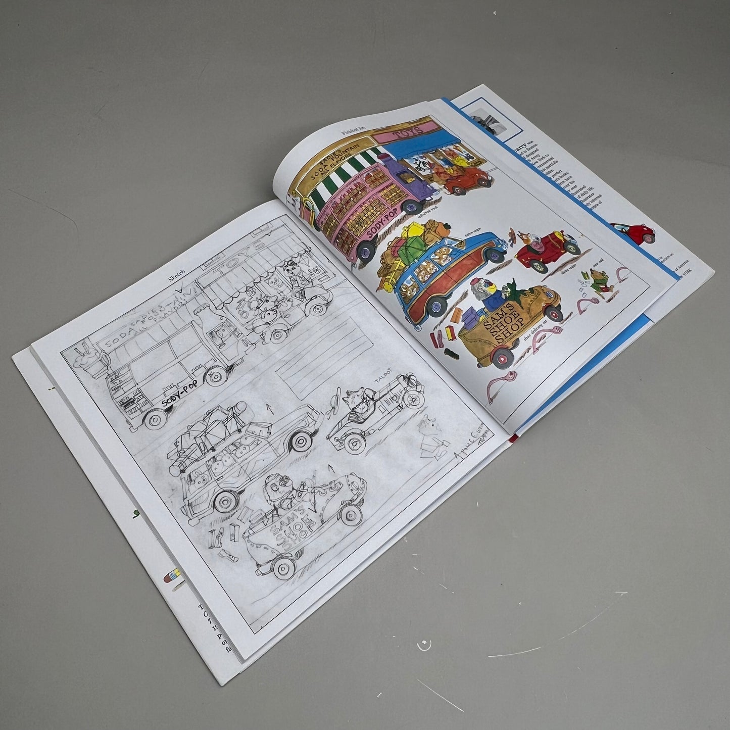 CARS & TRUCKS & THINGS THAT GO 50th Anniversary Edition Hardcover By Richard Scarry