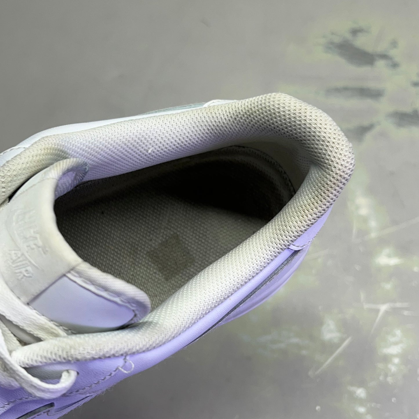 NIKE Air Force 1 '07 Leather Details Men's Sz 15 White (Pre-Owned)