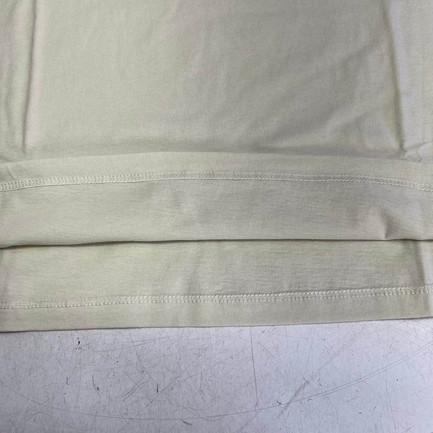 HANES Originals V Neck Tee Shirt W/ Chest Pocket Women's Sz 3X Mellow Beige