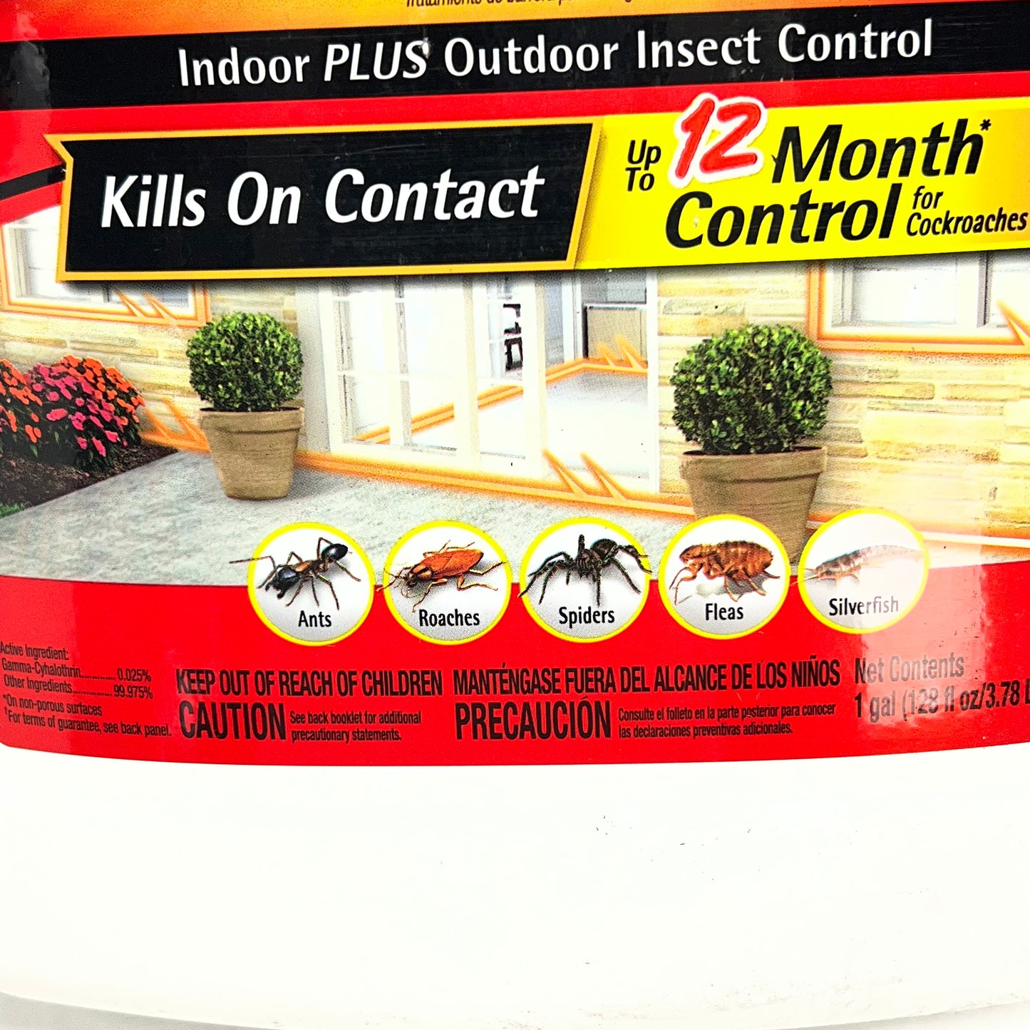ZA@ SPECTRACIDE (2 PACK) Bug Stop Home Barrier Indoor & Outdoor  1 Gal HG-96098-1