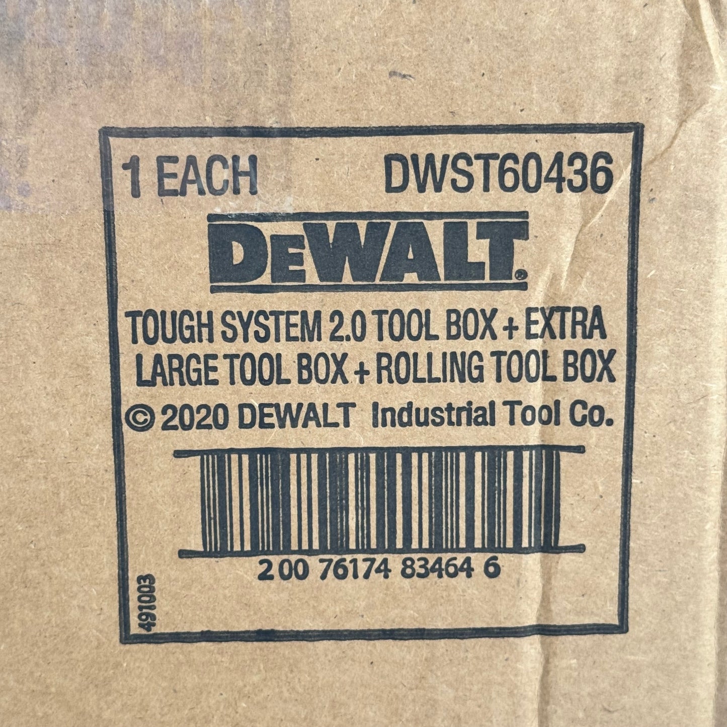 DEWALT ToughSystem 2.0 Tool Rolling 3-Pieces Modular Tower Tool Box