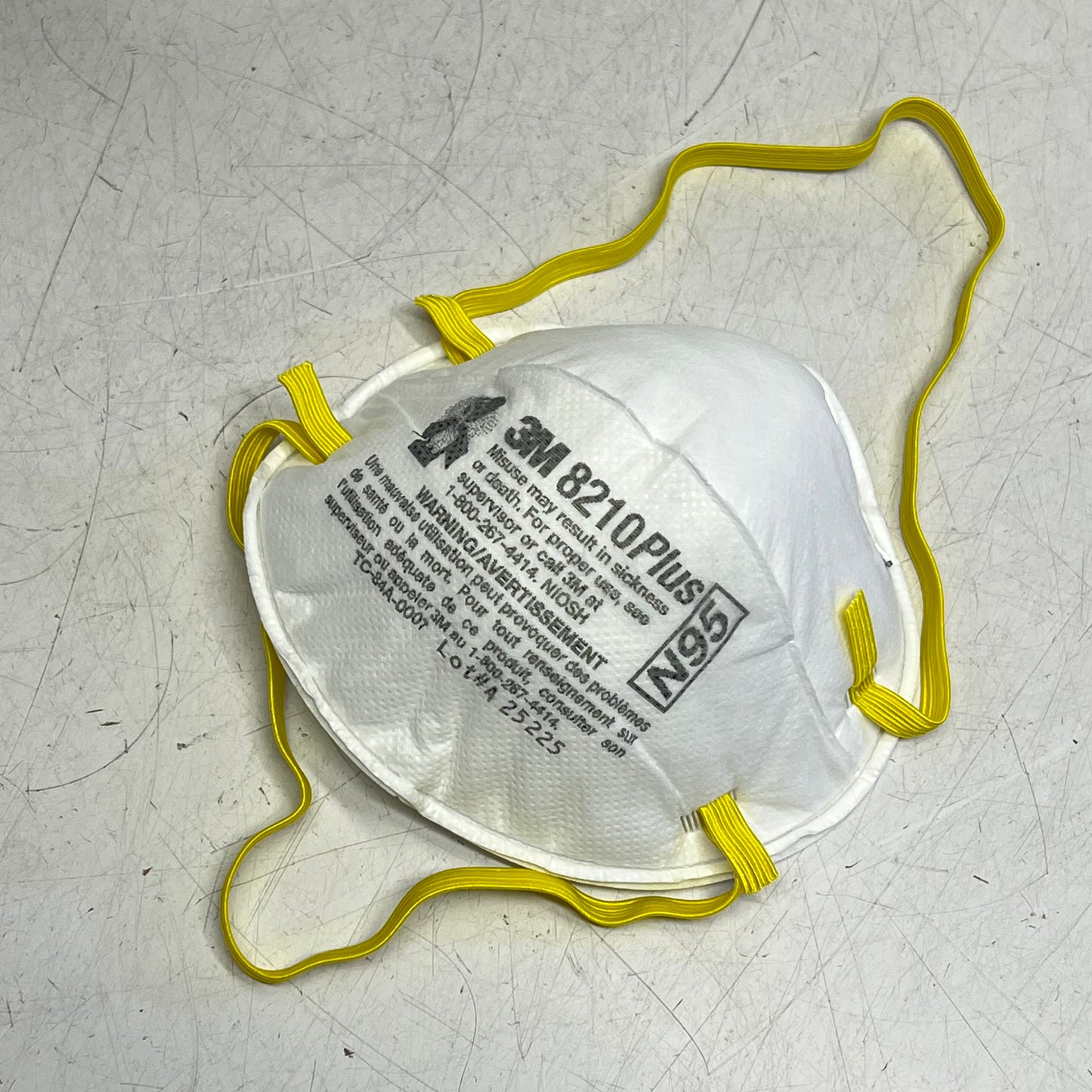 3M (4 PACK, 20 EACH) N95 Particulate Respirator 8210 Plus For Paint 8210PP20