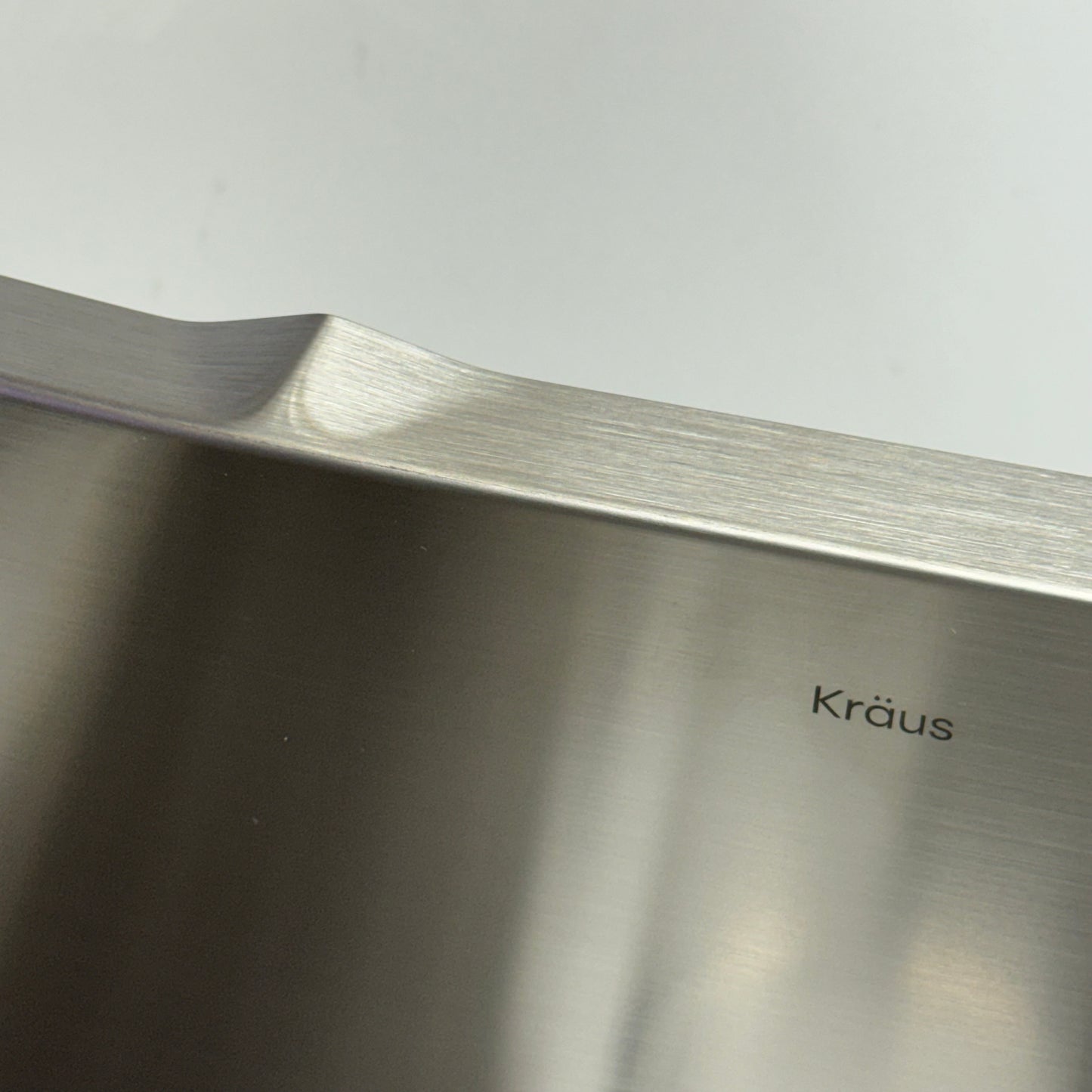 KRAUS (3 PACK) 30" Undermount Single Bowl 18 Gauge KHU100-30/18 (AS-IS, The Edge is Slightly Bent)