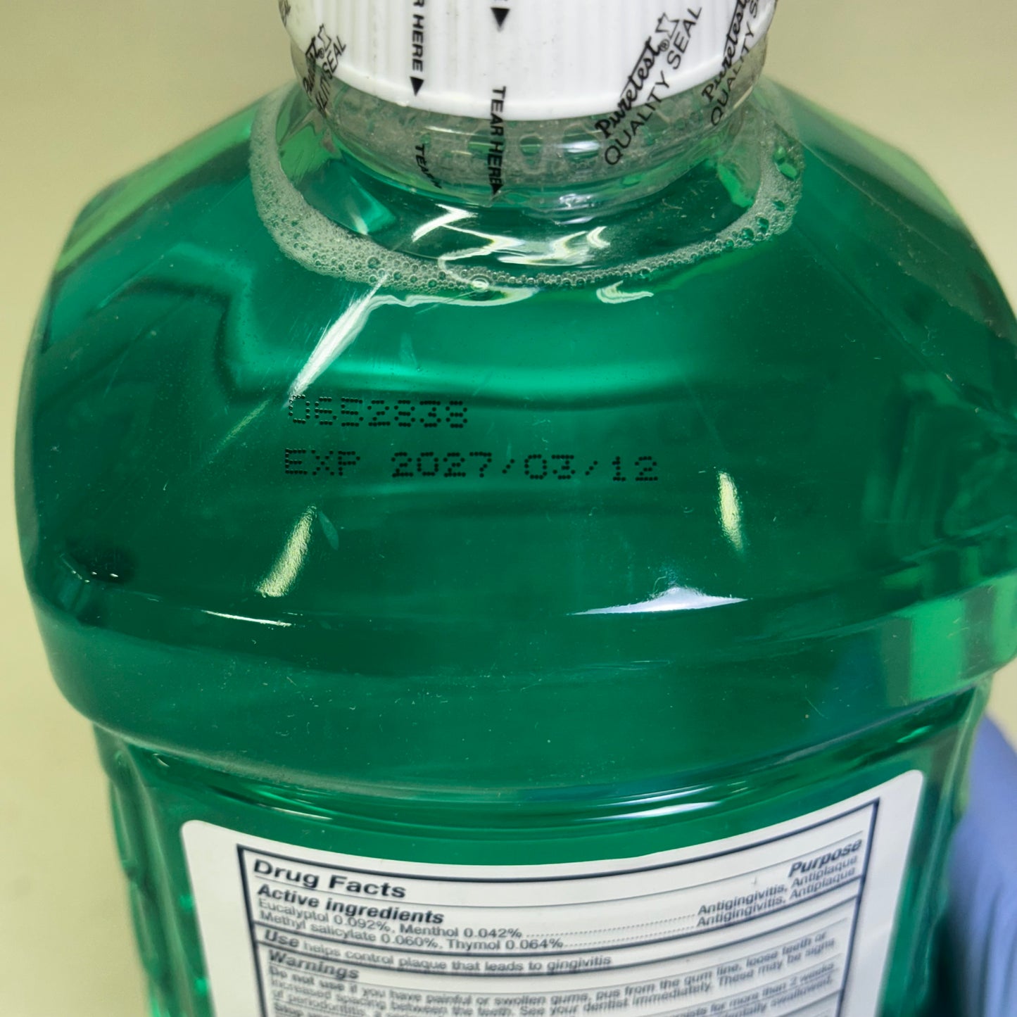 EQUALINE (6 PACK) Antiseptic Mouthrinse Spring Mint 1.5 L/50.7 fl oz BB 03/27