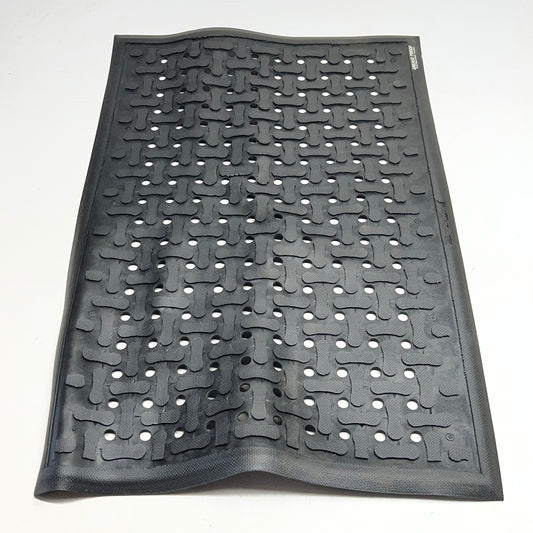 COMFORTFLOW Grease Proof Mat Sz 33.5"L x 22.5"W, Black