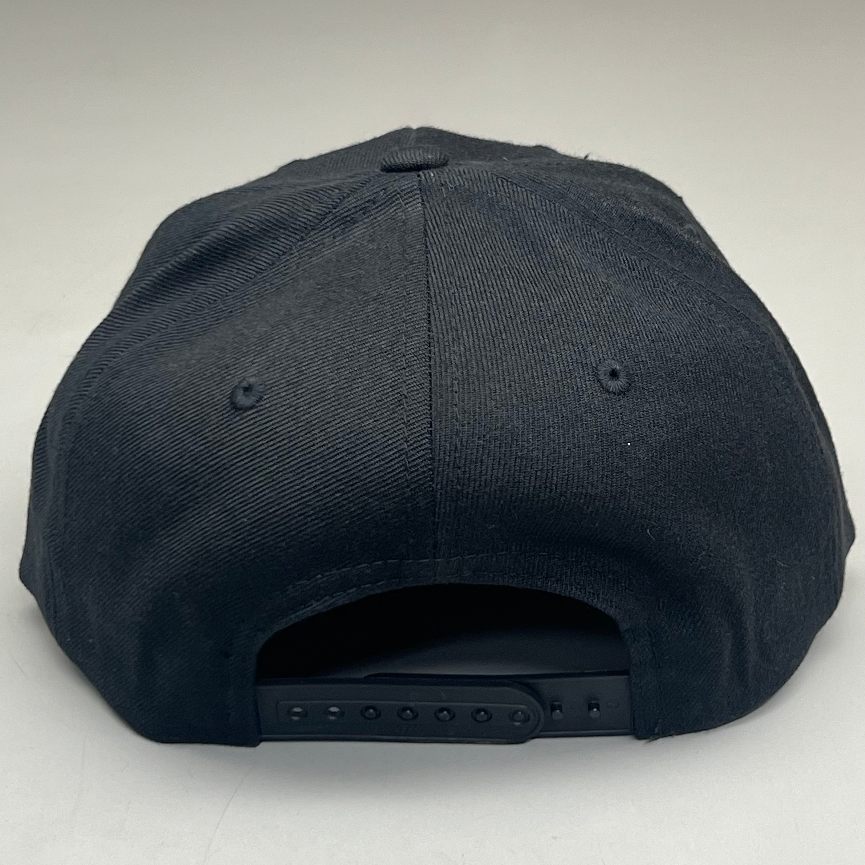 YUPOONG Classic Snapback Baseball Cap Hat – Black Bulk 10-Pack Unisex One Size