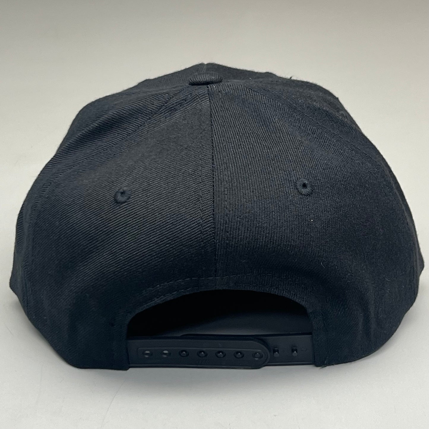 YUPOONG Classic Snapback Baseball Cap Hat Black