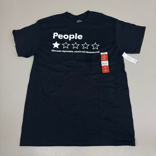 SARCASTIC HUMOR People One Star Total Nightmare Would Not Recommend T-Shirt