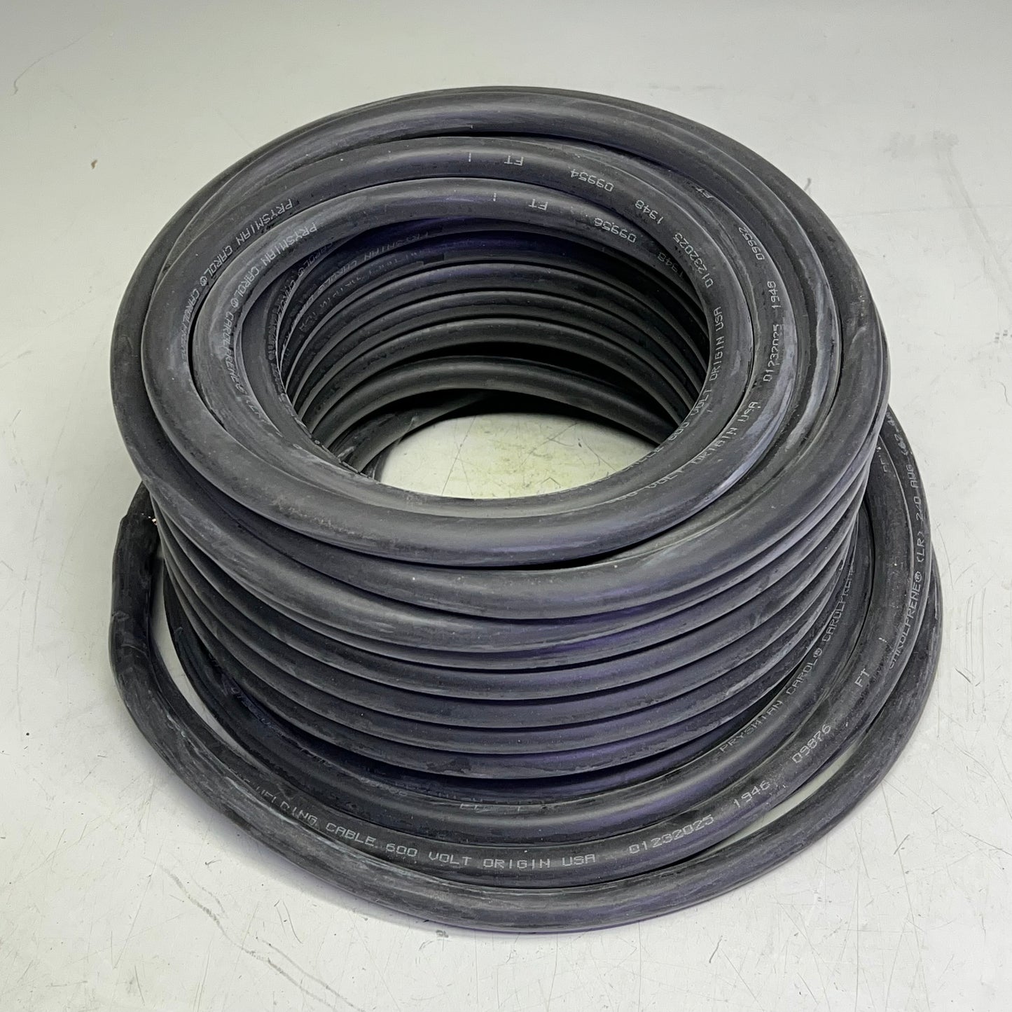 CAROL Durable 2/0 Welding Cable 1 Conductor 1 x 100' 600V Black 00.00JO.17546