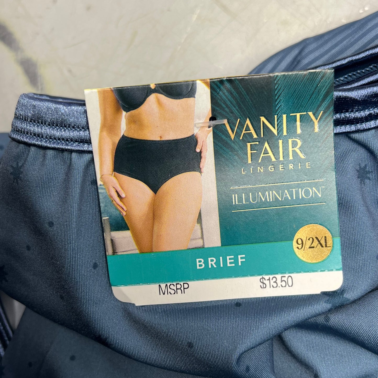 ZA@ VANITIY FAIR Lot Of Assorted Underwear W/ Lace Waistband Women's Variety Sz  Multicolor