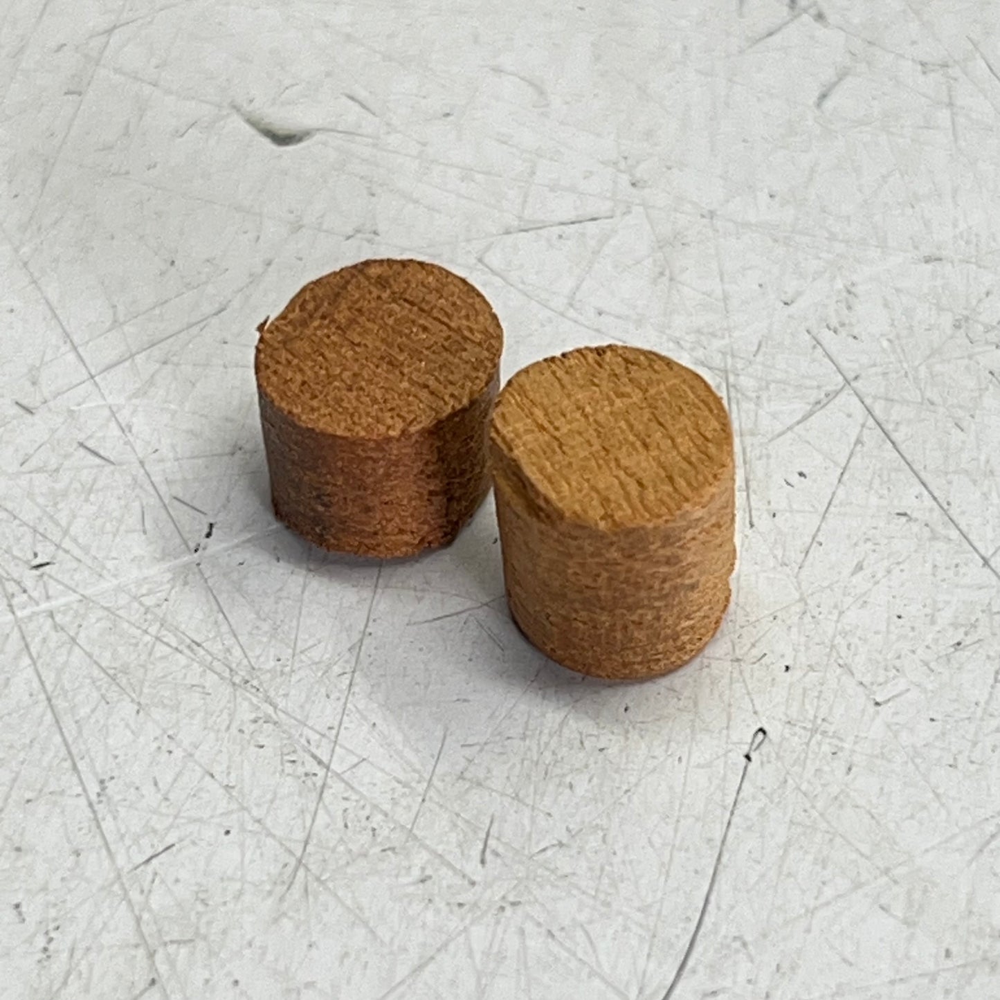 DECK WISE (2 PACK, 100 EACH) Hardwood Deck Plugs Tigerwood Smooth 3/8" Tan