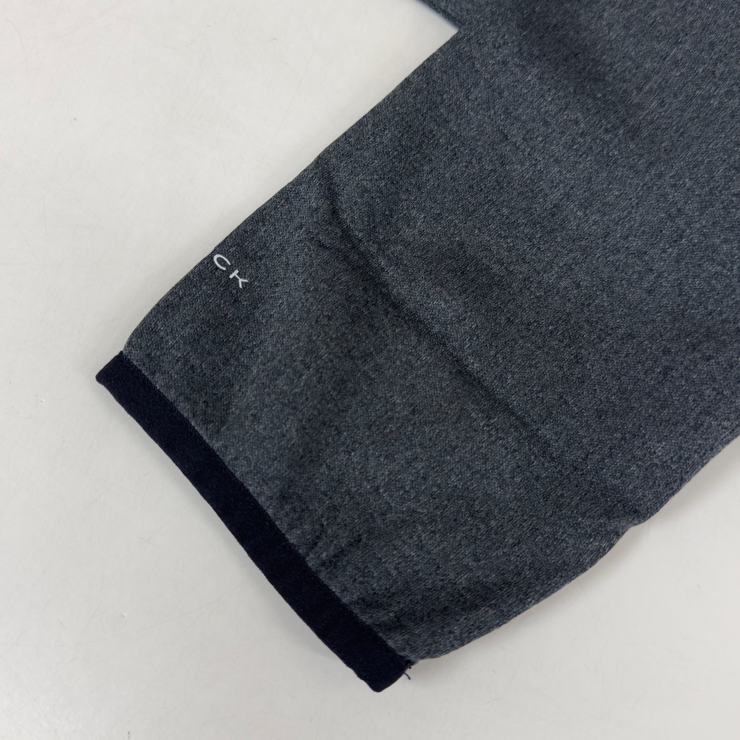 COLUMBIA Park View Fleece Half Zip Omni-Wick Men's Sz L Black Heather 1952201010