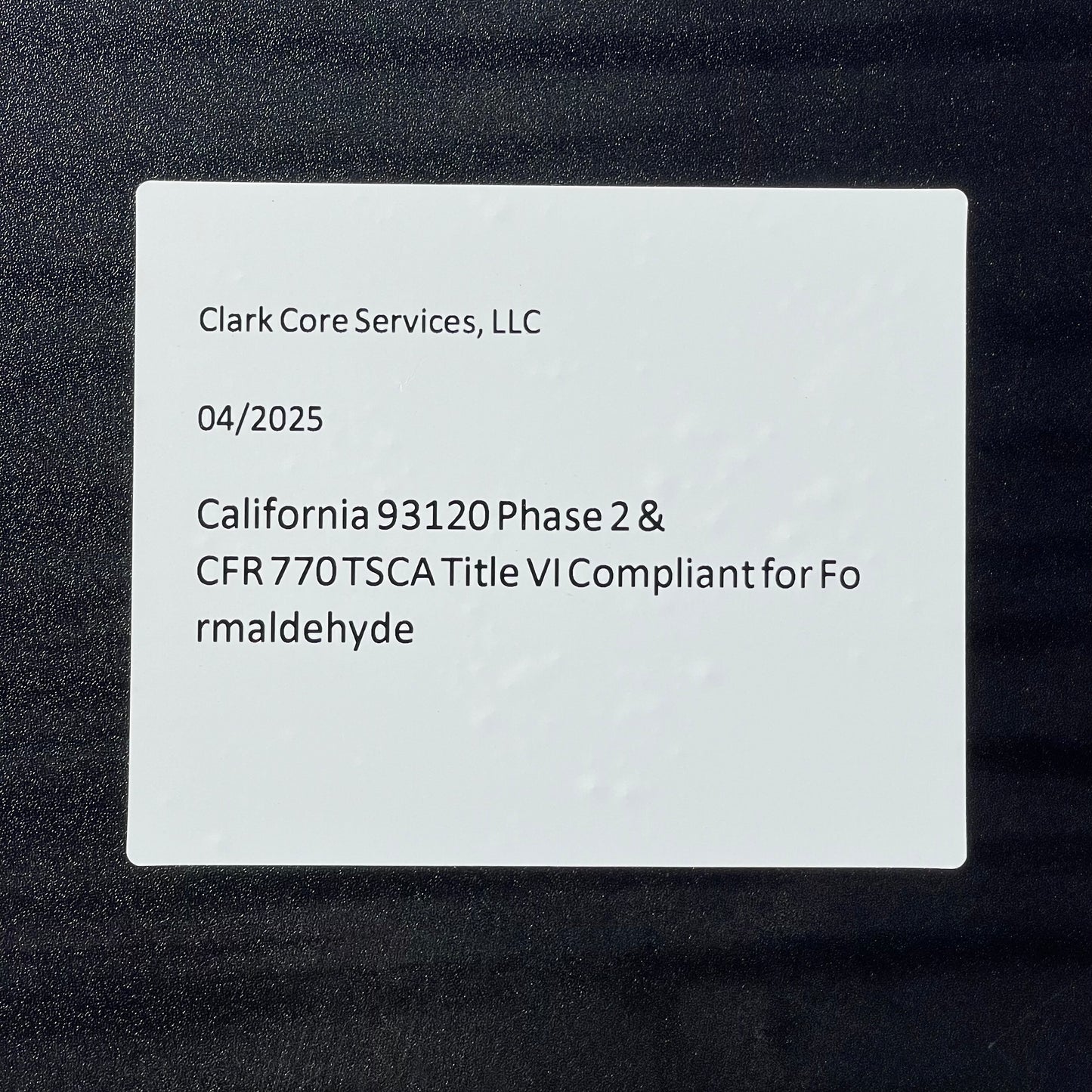 LANCASTER Rectangular Thermo-Formed Table Top 48"x30"x1" Red Mahogany Finish