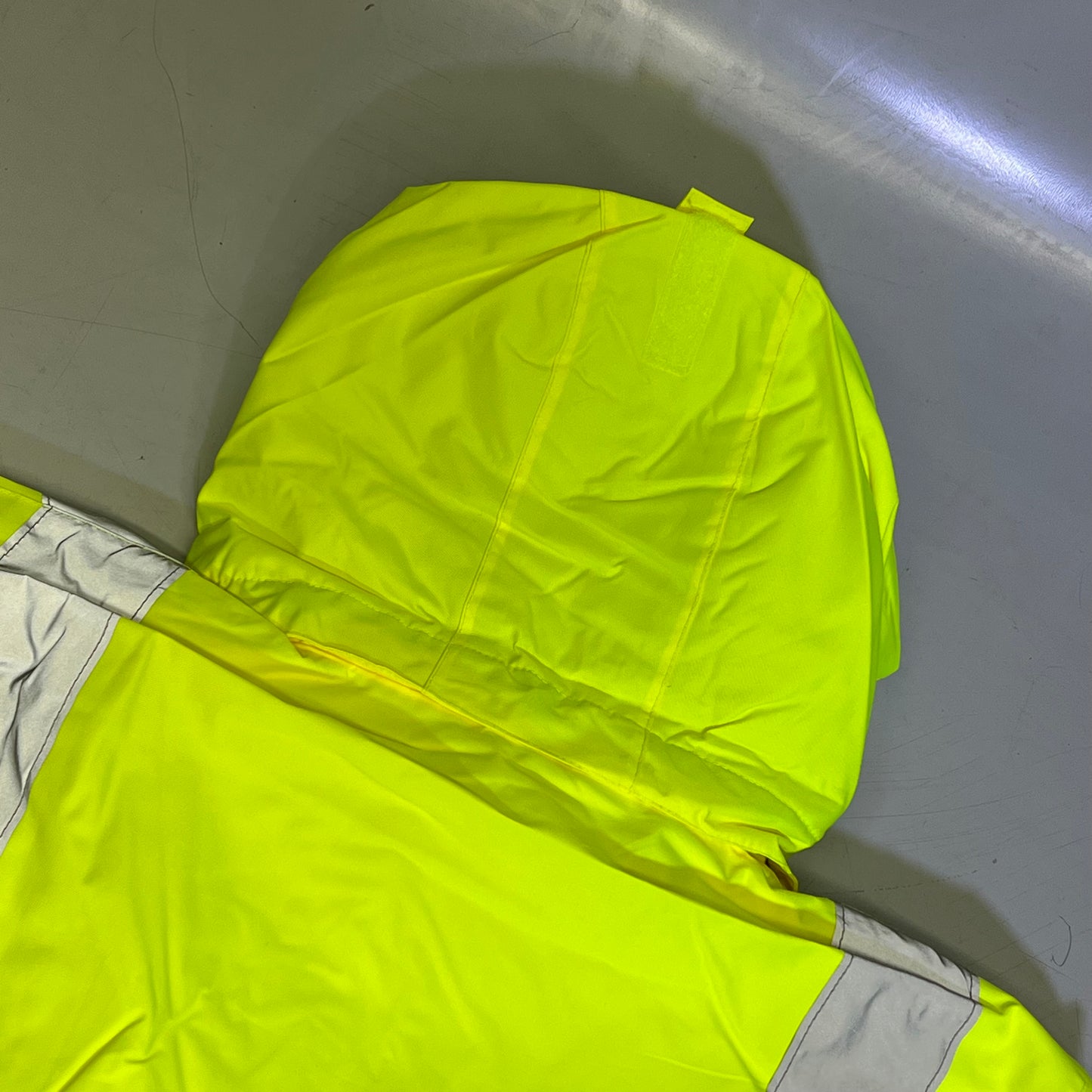 PORTWEST Eco Hi-Viz Winter Jacket/Coat Unisex Sz L Yellow/Reflective EC60