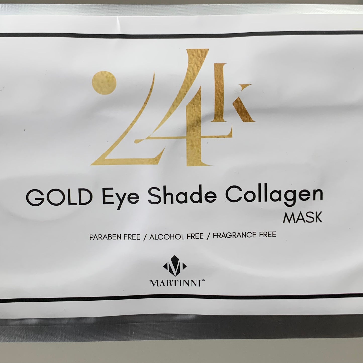 MARTINNI (3 PACK) 24K Gold Eye Shade Collagen Mask for Hydration & Radiance