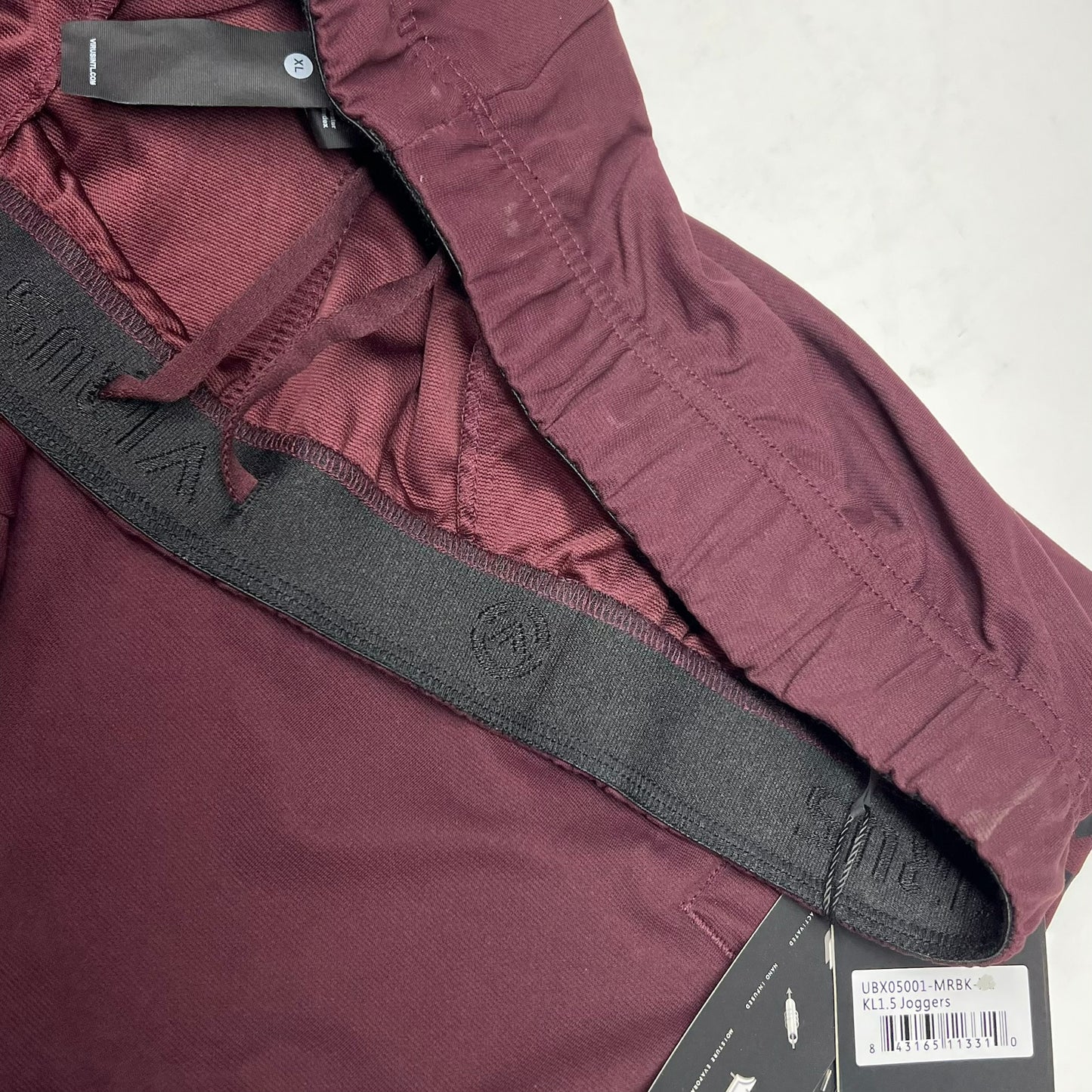 ICONX Kl1.5 Jogger Combines Bioceramic Bioflex Men's Sz XL Maroon/Black