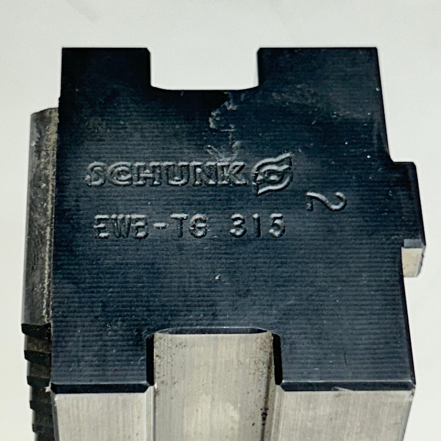 SCHUNK Straight Serration Base Jaw 5"x2"x2"  EWB-TG 315 (New Other- No Packaging)