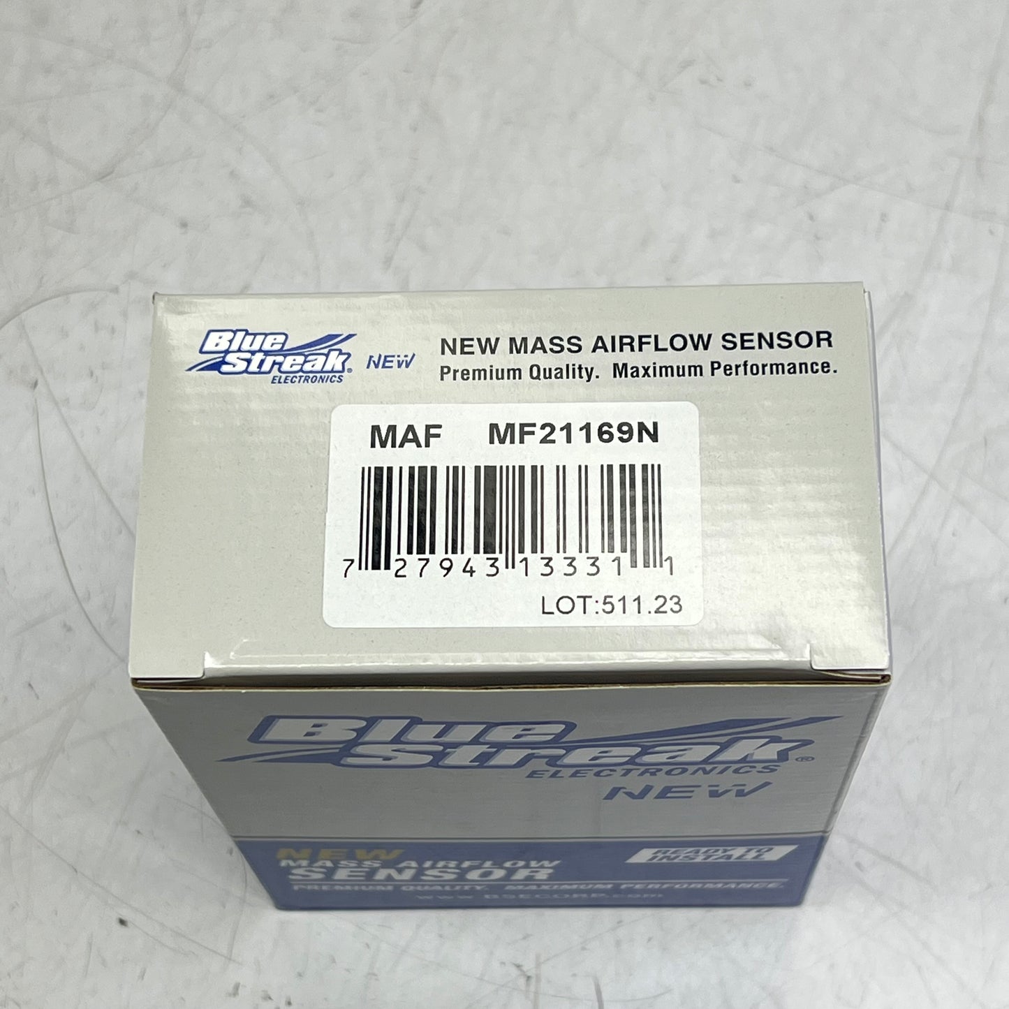 BLUE STREAK Mass Airflow Sensor Bolt On Clamp On For Volkswagen Models MF21169N