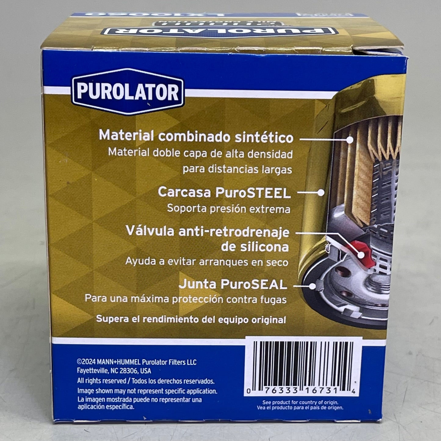 PUROLATOR (6 PACK) Maximum Protection Oil Filter 20000 Miles LX10060
