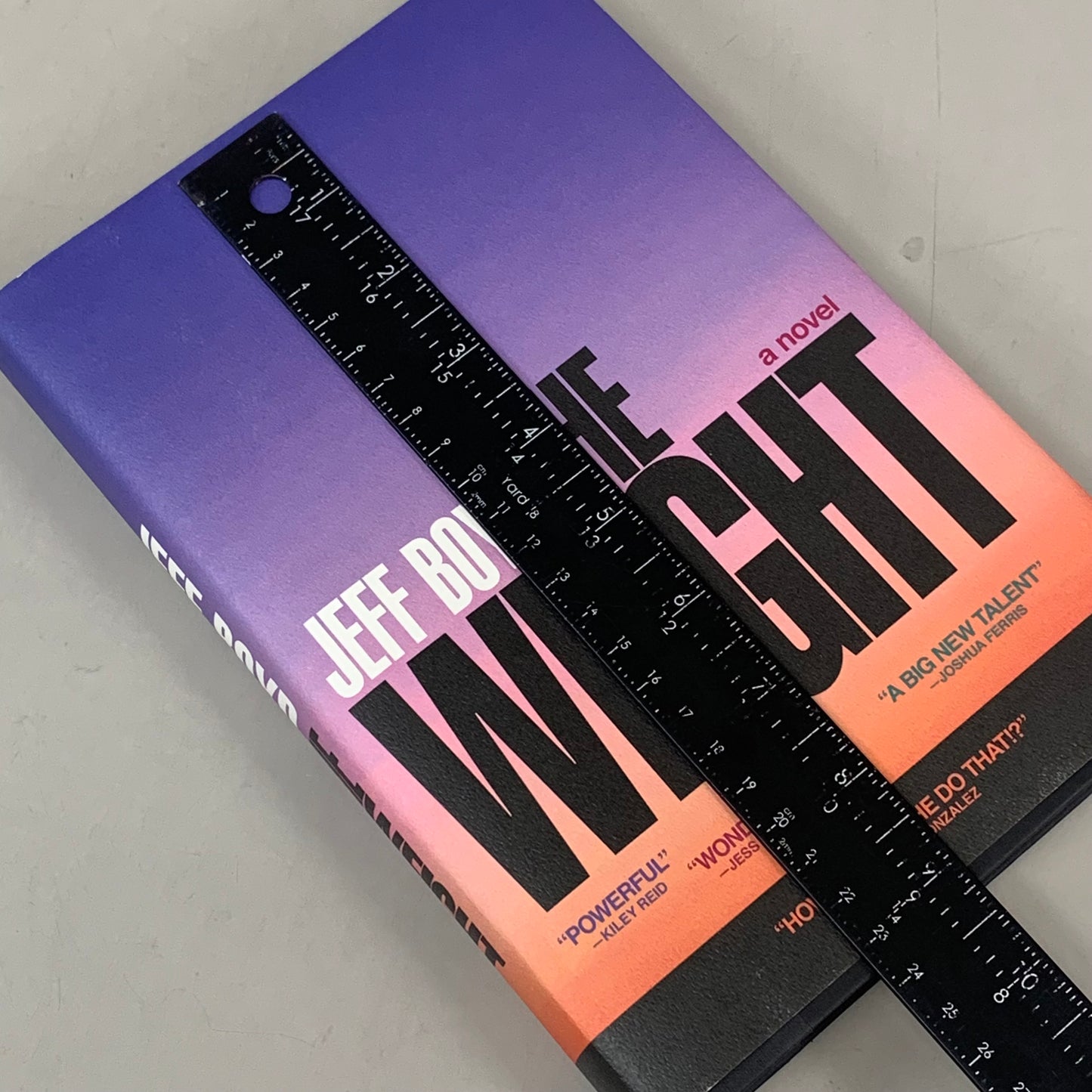 SIMON & SCHUSTER Jeff Boyd The Weight A Novel 336 Pages