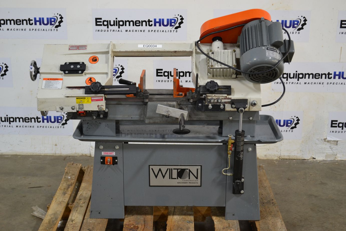 ZA@ Pallet of WILTON Horizontal Metalworking Band Saw 5634001 (AS-IS)