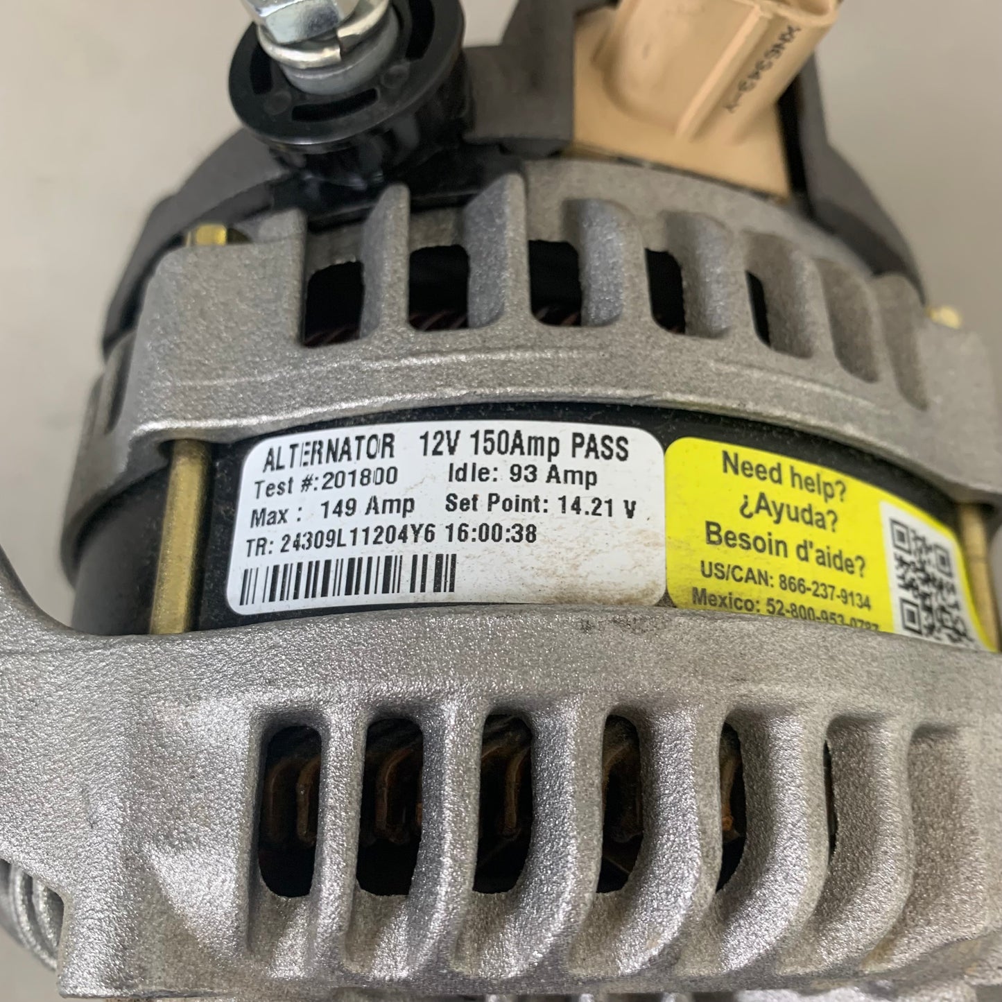 GENCO BBB Industries Remanufactured Alternator For Volvo Models 11204