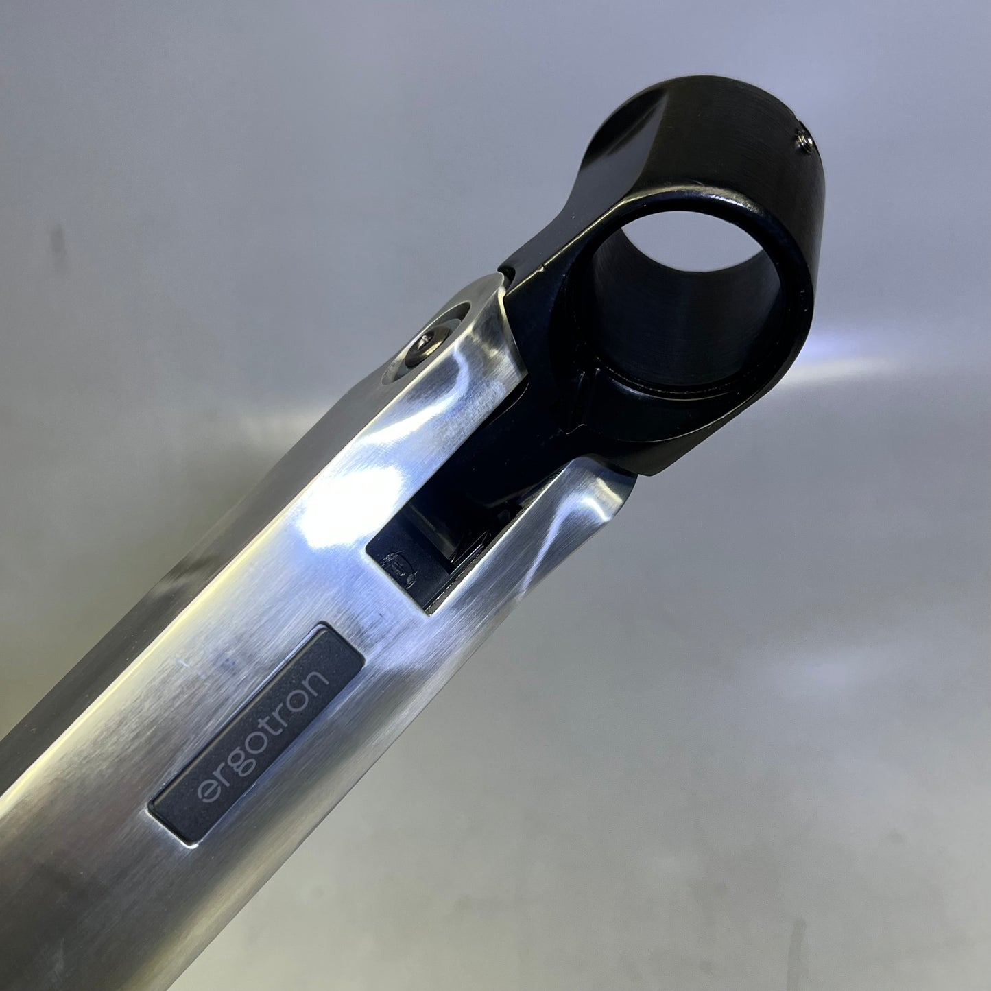 ERGOTRON LX Wall Monitor Arm Folds to Fit 4"  Polished Aluminum 45-243-026