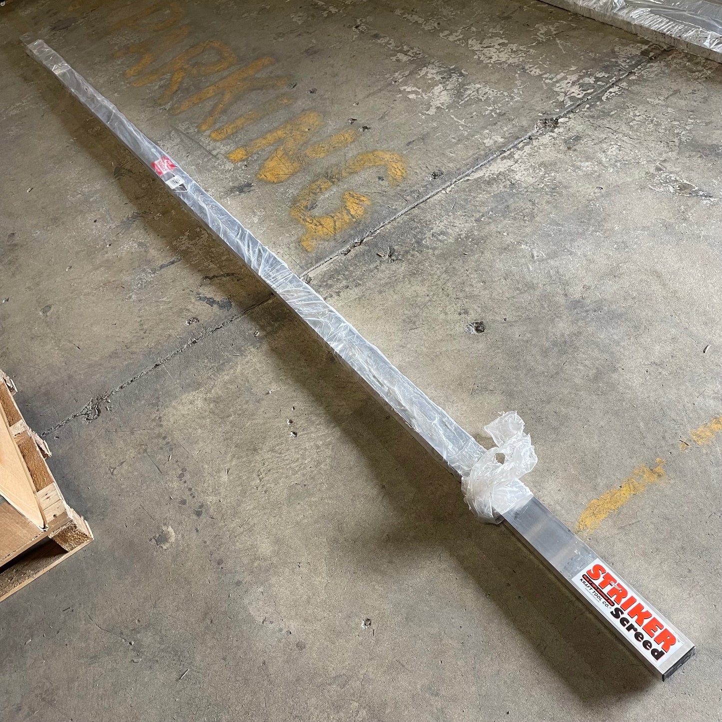 KRAFT TOOL CO. Striker Screed 192”x3-1/2”x1-1/2” ALUMINUM CC612AL