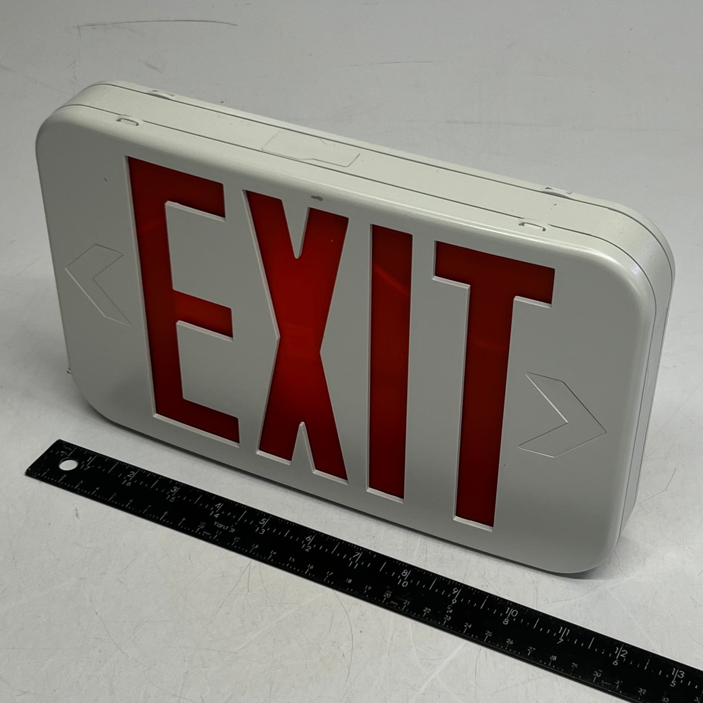 ALL-PRO Red/Green LED Indoor Exit Sign APX7RG
