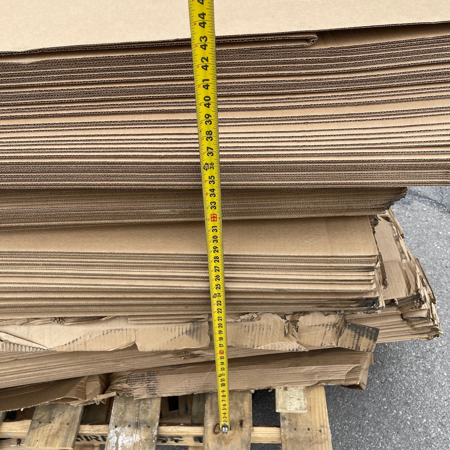 ZA@ Pallet of MIXED Cardboard Rod Boxes (AS-IS)