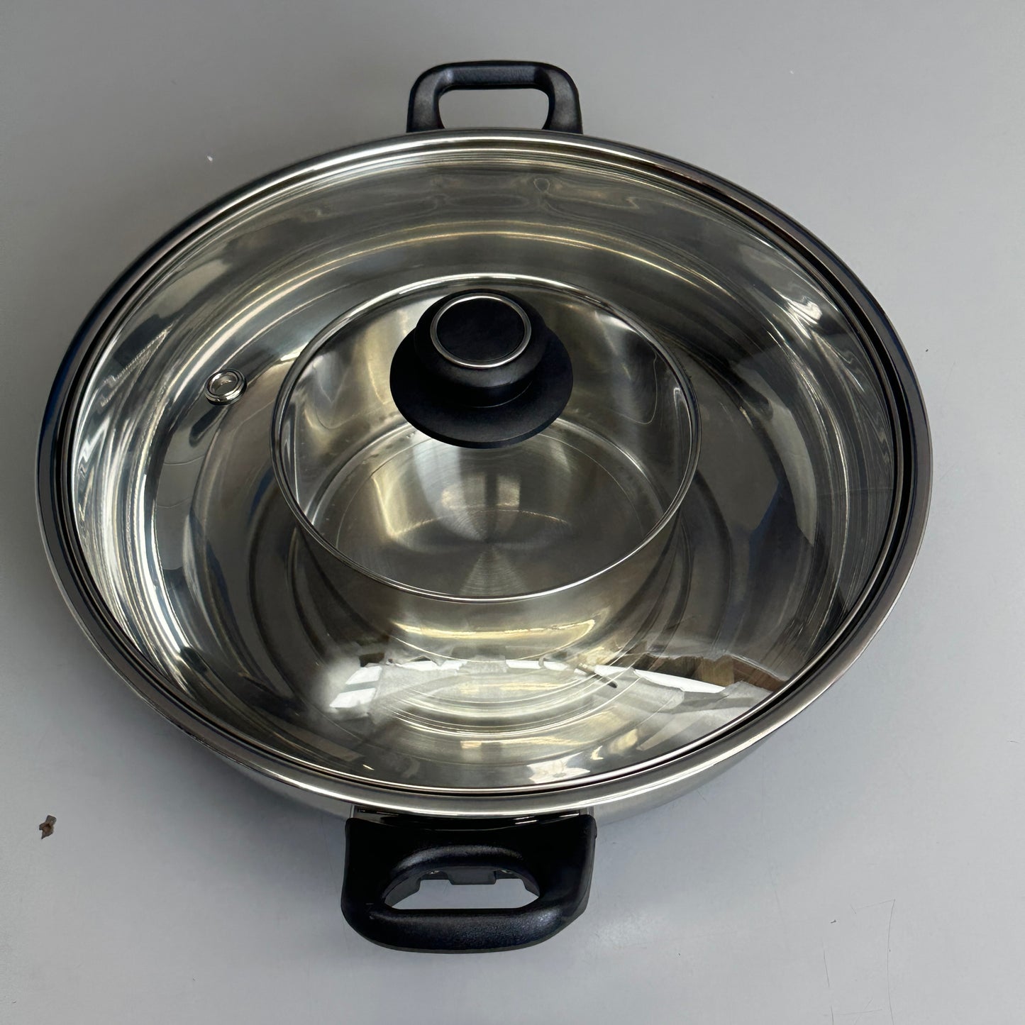 NARITA Electric Stainless Steel 2 Way Hot Pot 4.5qt NEC-3016