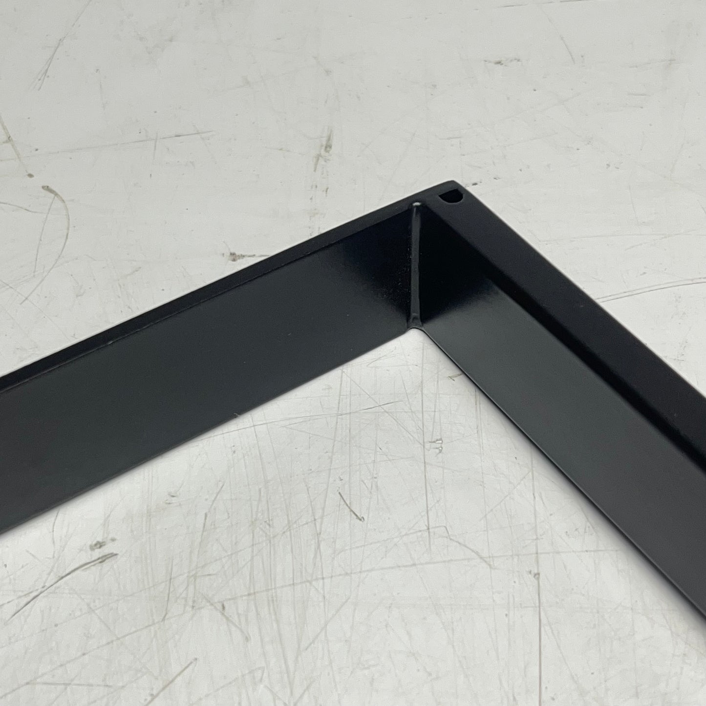 UDIZINE Retail Display Clothing Hanging Rail Unit for Hangers 24" Black VR19DB