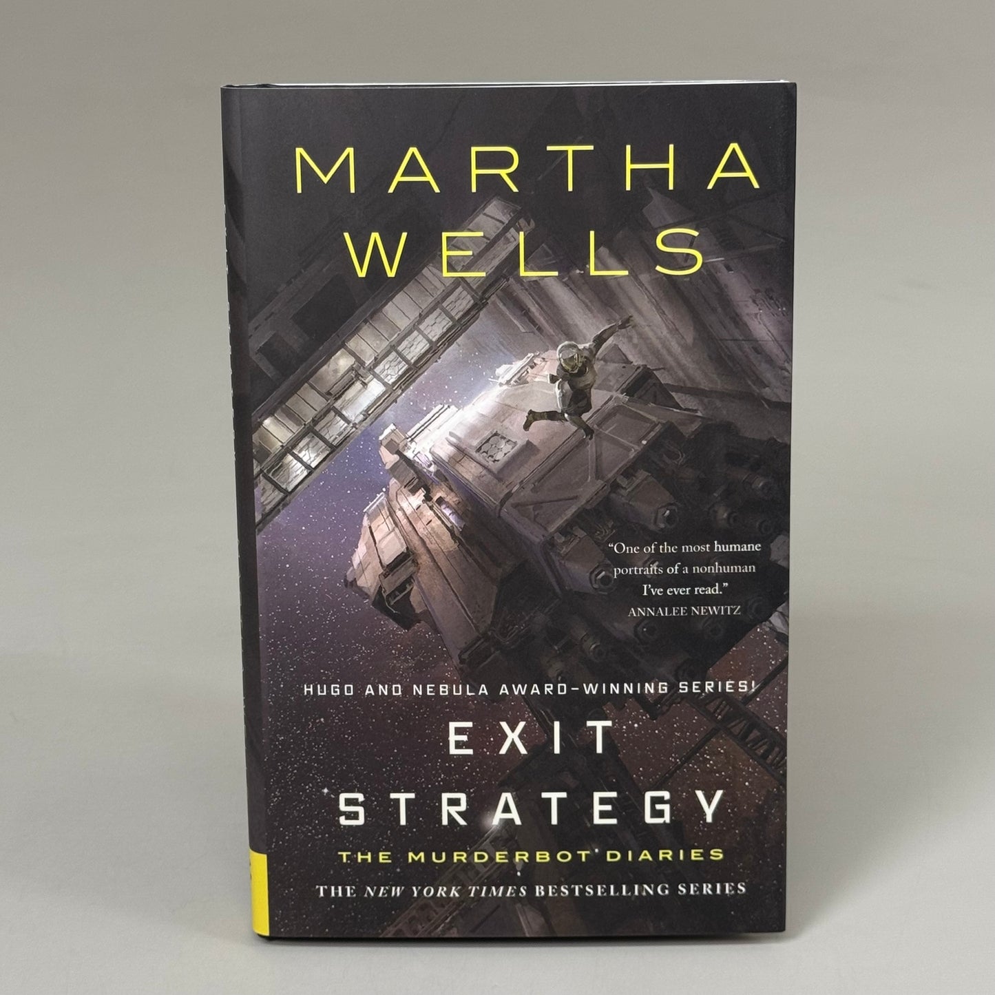 EXIT STRATEGY The Murderbot Diaries by Martha Wells Hardcover Book