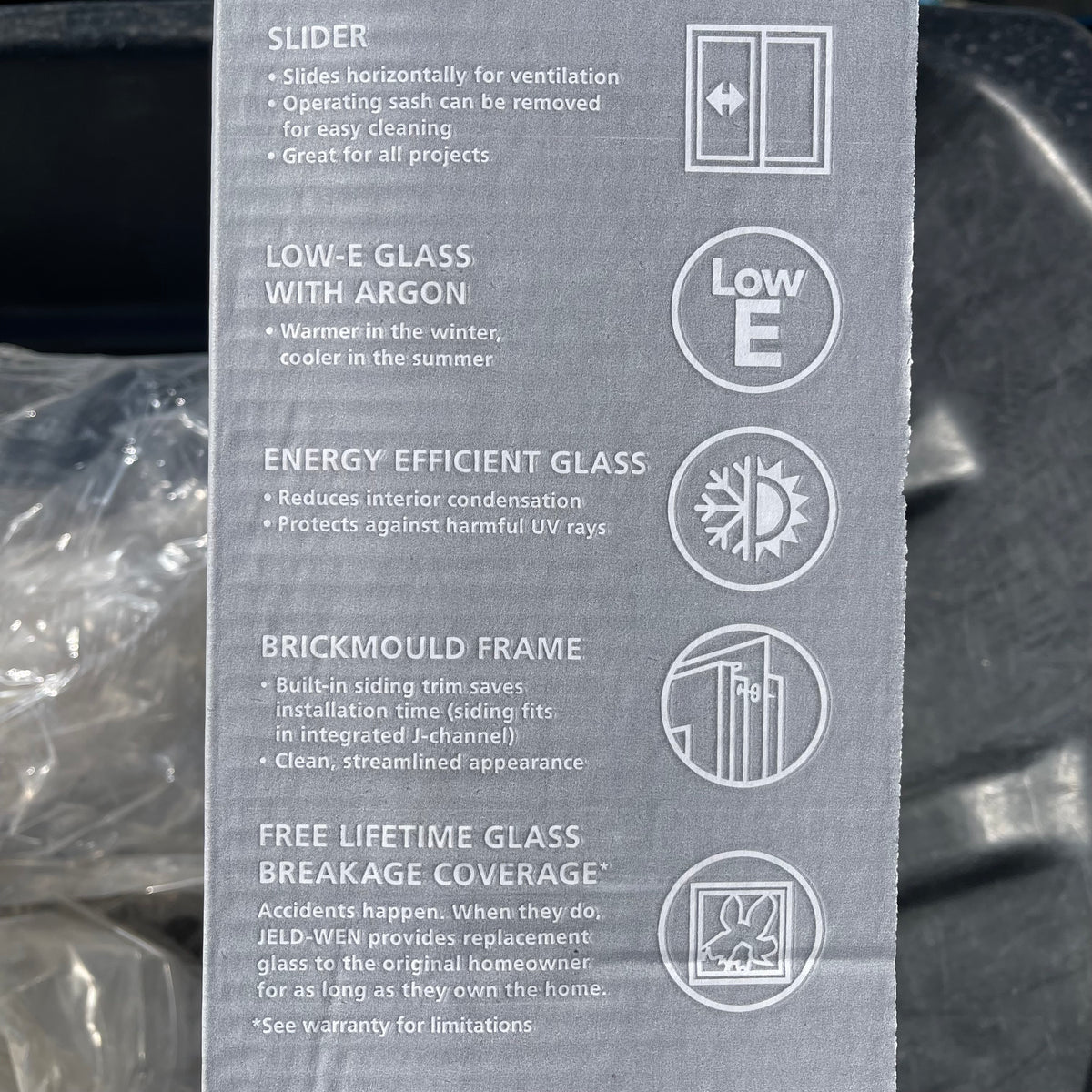 JELD-WEN Sliding Glass Windows THDJW2351000