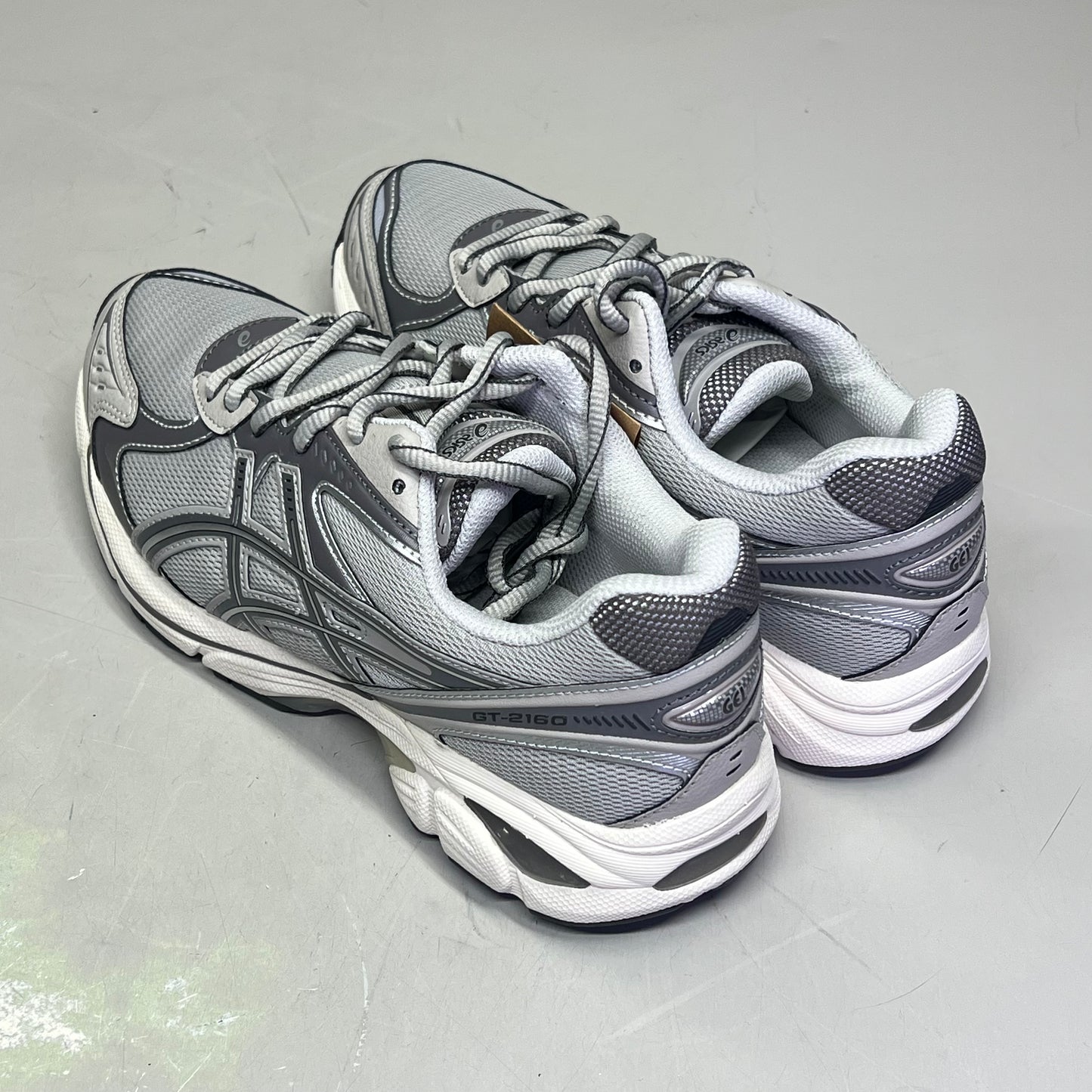 ASICS 2010's Aesthetic Sneakers US Women Wide 5/Men 4 Oyster Grey/Carbon GT-2160